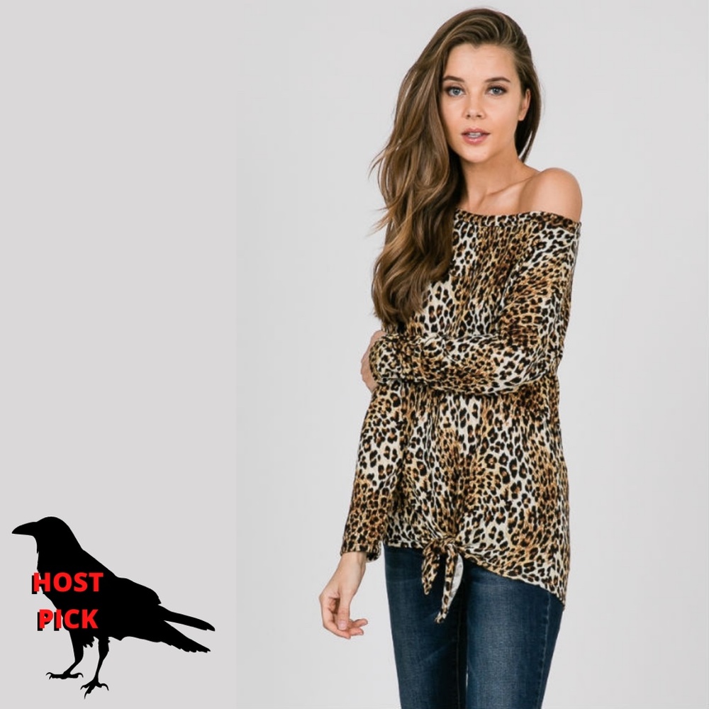 Leopard Print Sweater